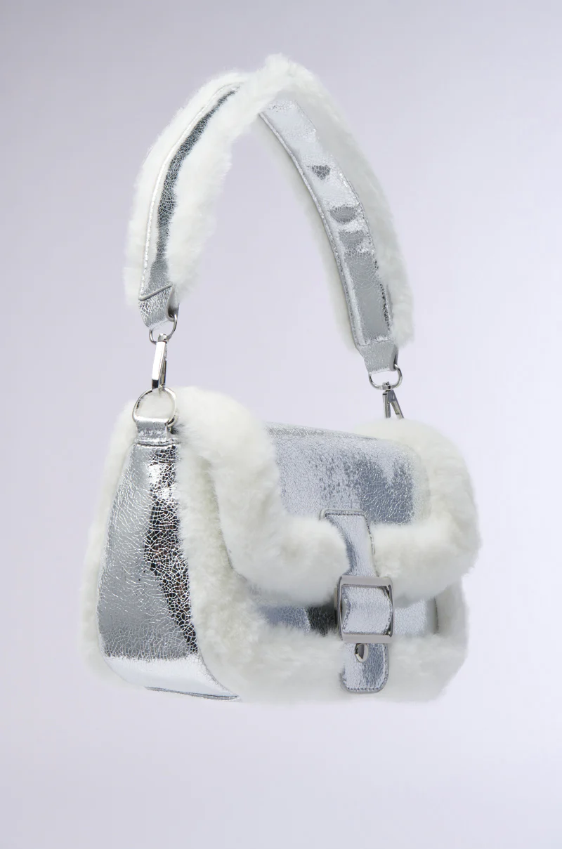 NEVER THE PICK ME FUR TRIM PURSE - Image 3