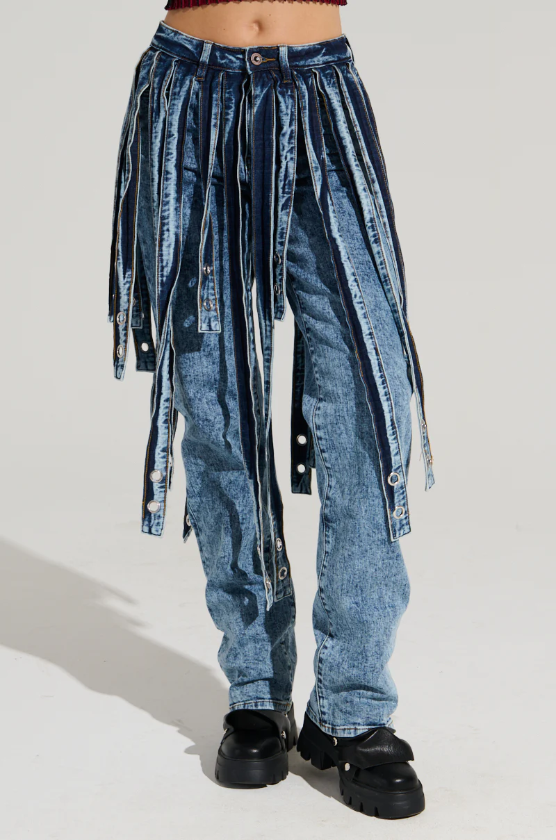 NEVER TOO LATE DENIM PANT - Image 2