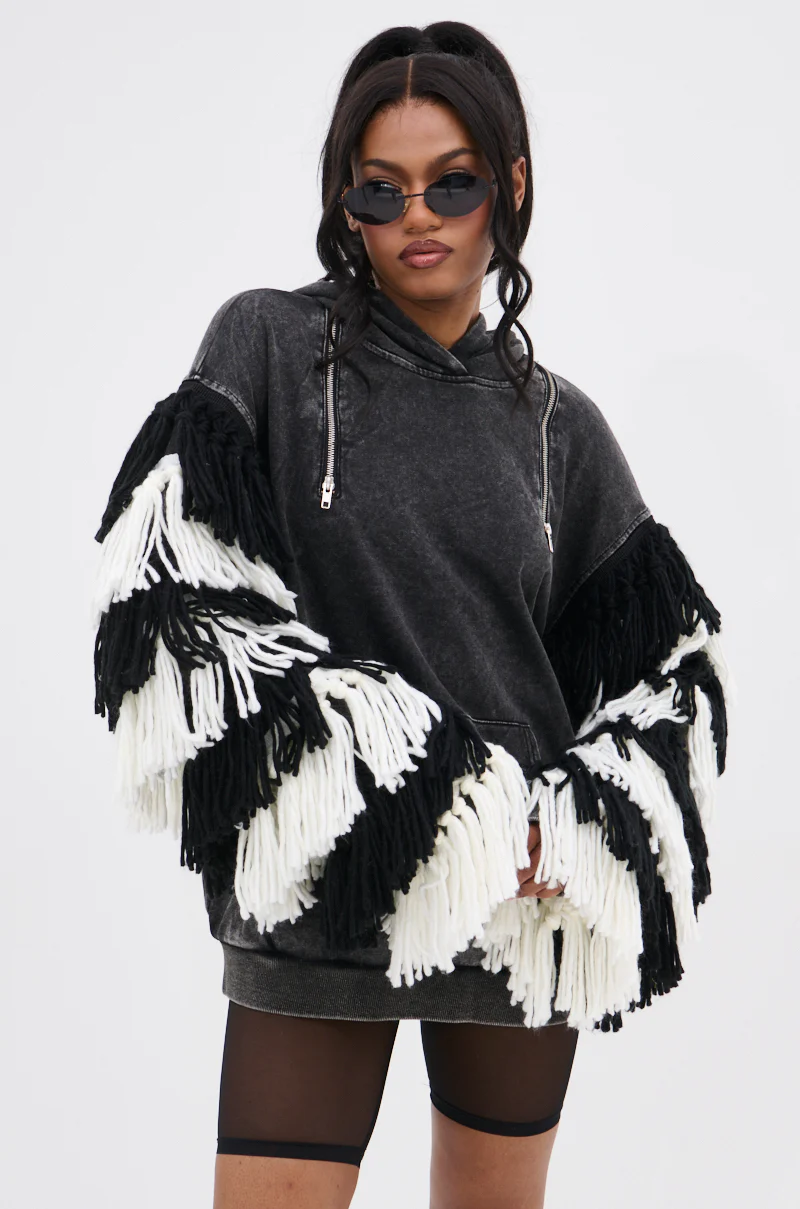 NEVER TOO MUCH OVERSIZED HOODIE - Image 2
