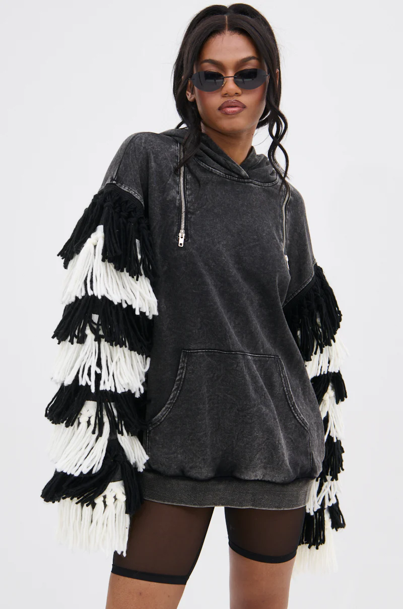 NEVER TOO MUCH OVERSIZED HOODIE - Image 3