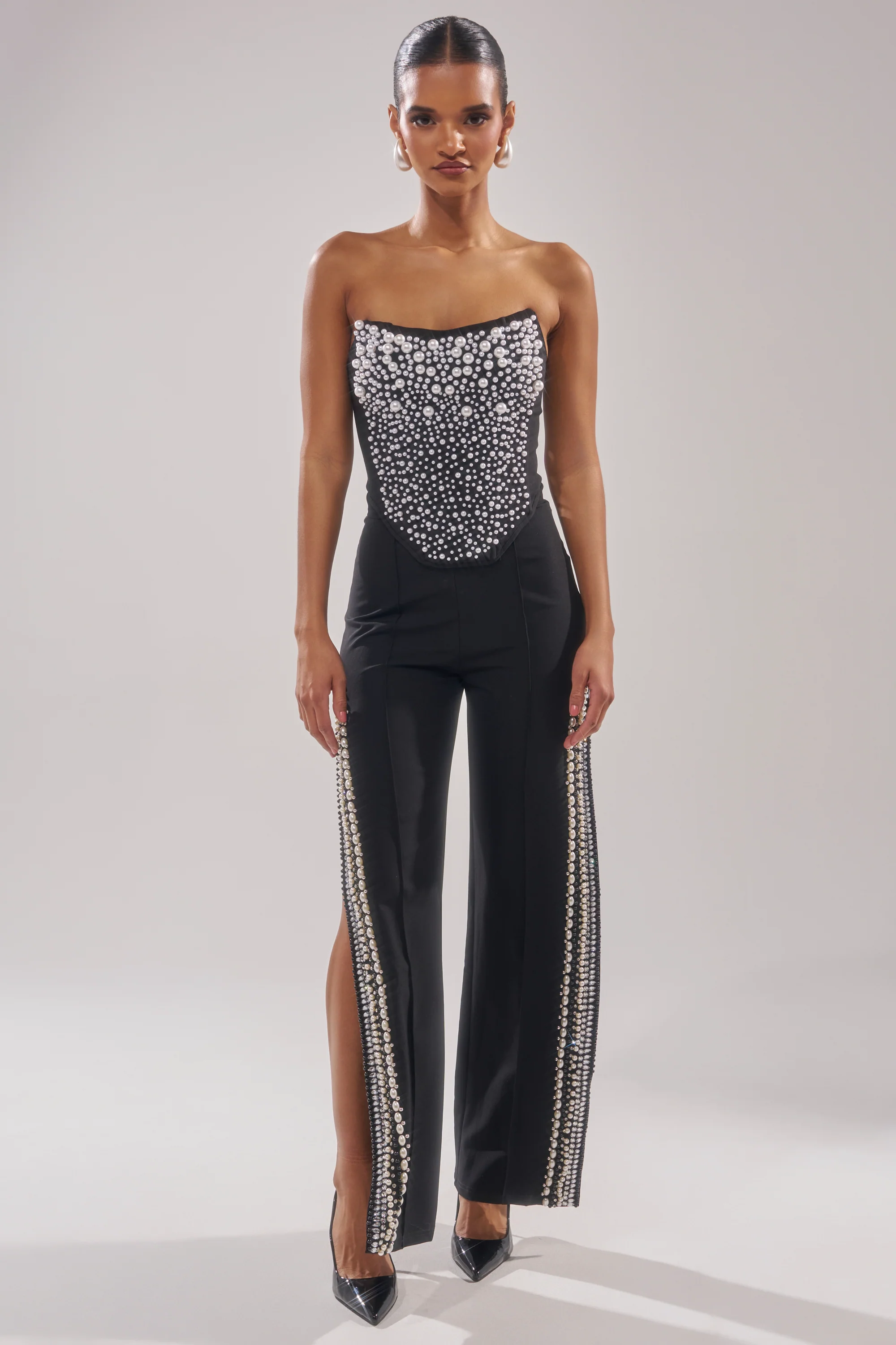 NEVER YOURS ALL OVER PEARL CORSET - Image 7
