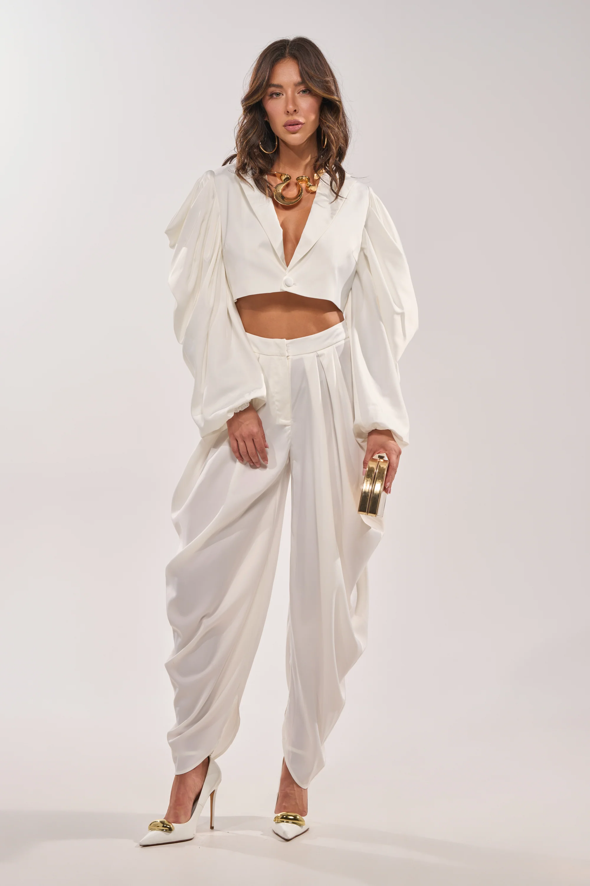NEW BEGINNING CROPPED BLAZER - Image 7