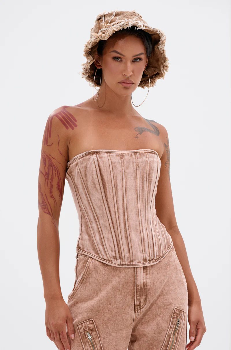 NEW ITEM DENIM CORSET - Image 2