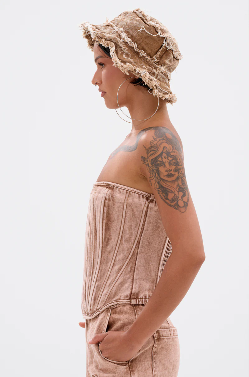 NEW ITEM DENIM CORSET - Image 4