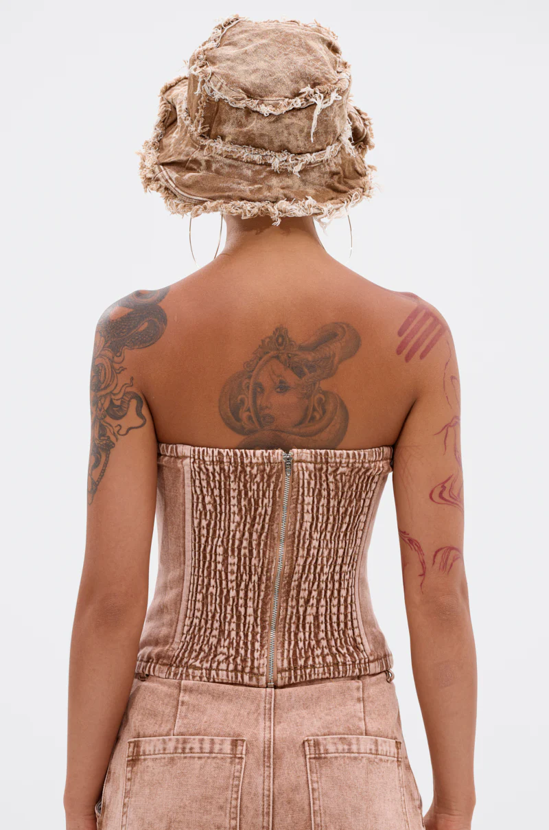 NEW ITEM DENIM CORSET - Image 5