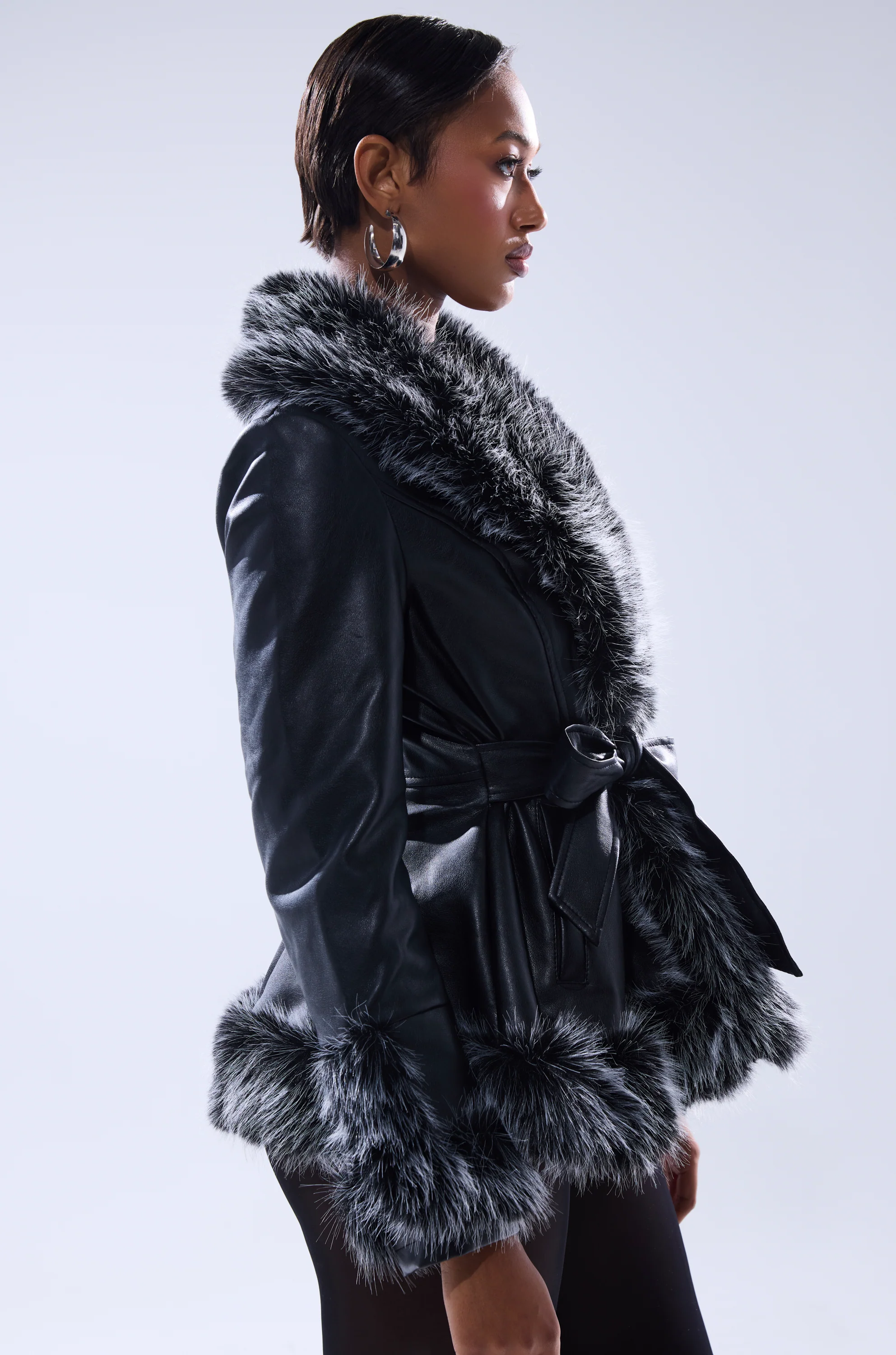 NEW KENZY FUR TRIM MOTO - Image 5