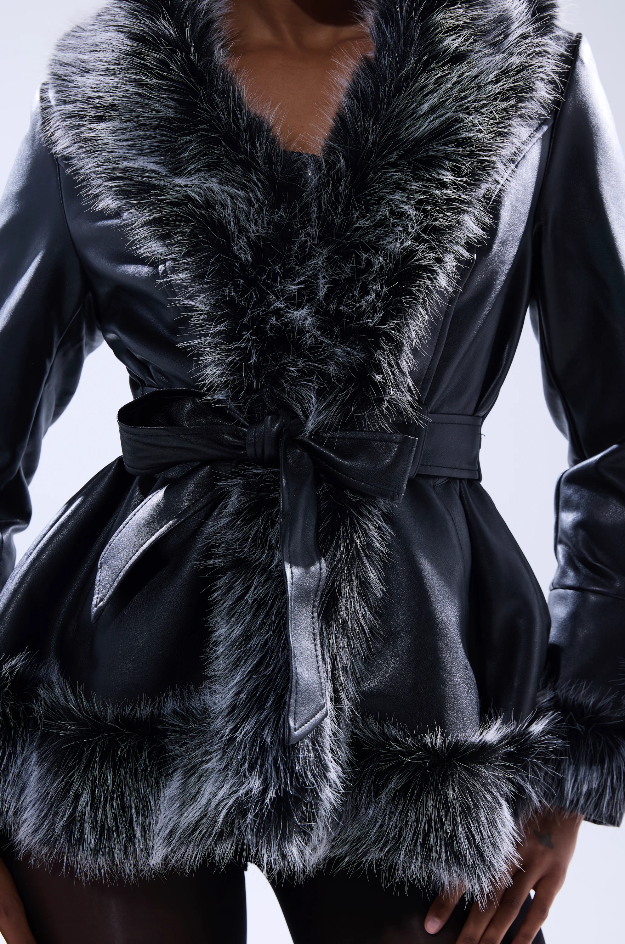 NEW KENZY FUR TRIM MOTO - Image 9