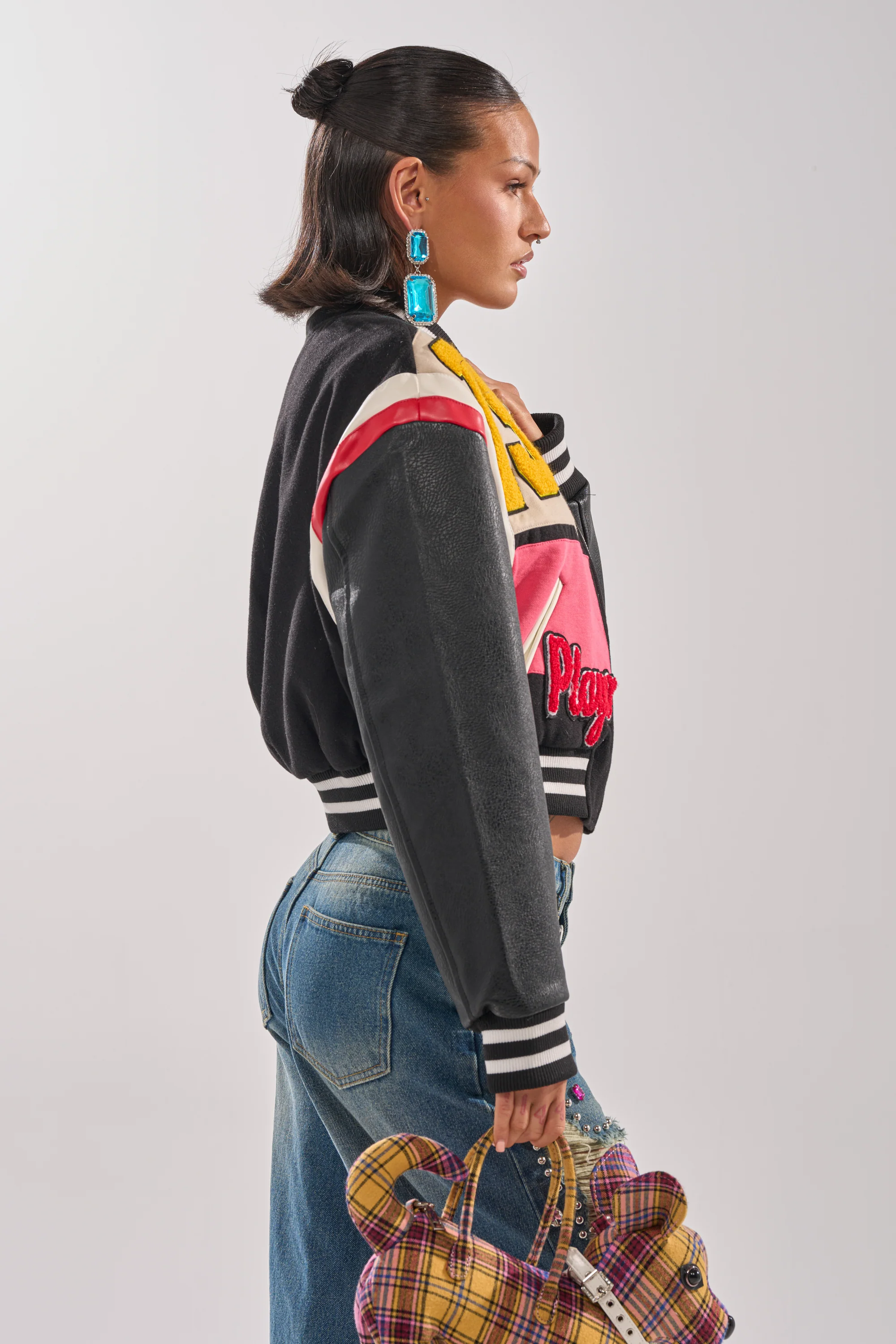 NEW YORK NEW YORK VARSITY BOMBER - Image 5