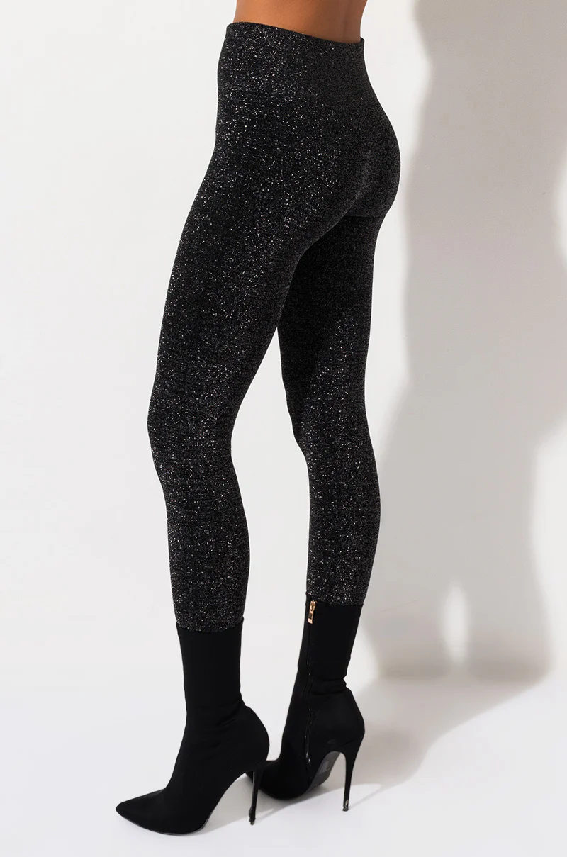 NEW YORK SHINY LEGGING PANTS