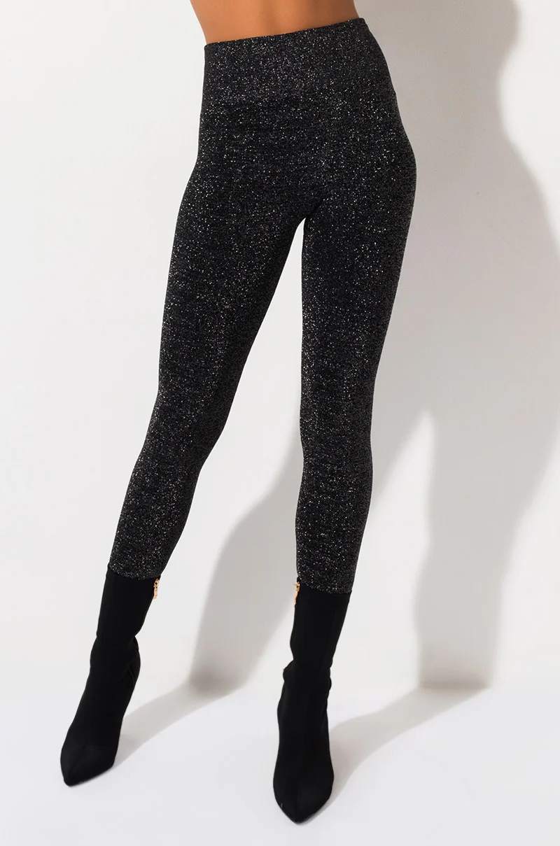 NEW YORK SHINY LEGGING PANTS - Image 4