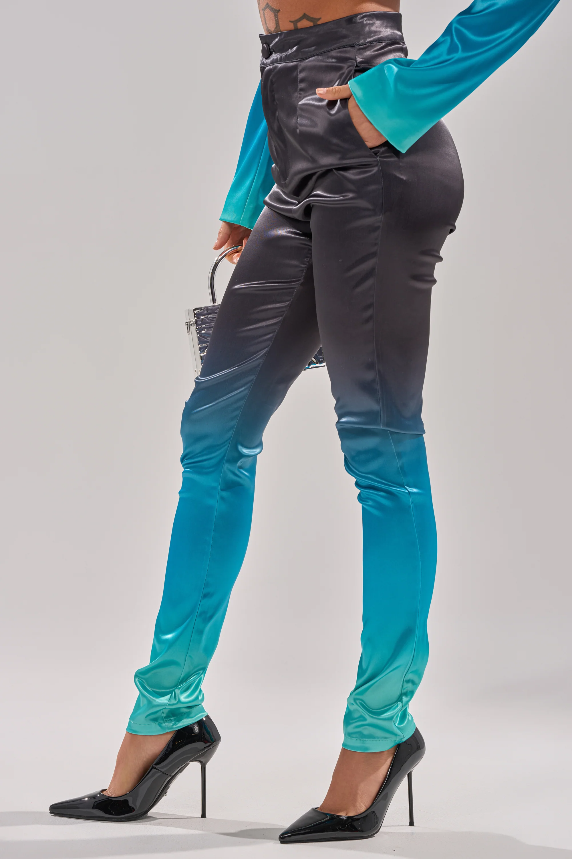 NIGHT AND DAY OMBRE SKINNY TROUSER - Image 4
