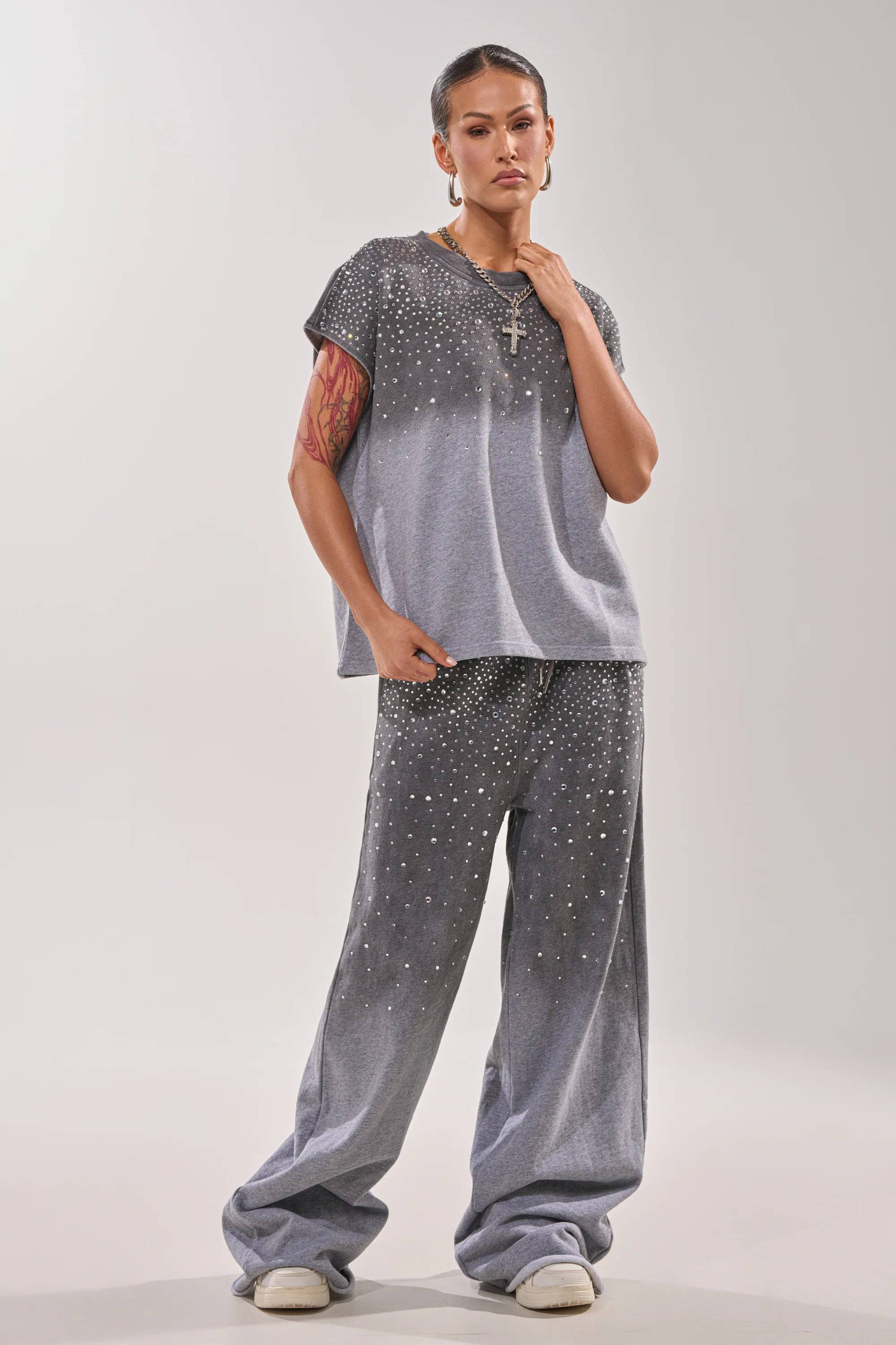 NIGHT SKY RHINESTONE JOGGER - Image 6