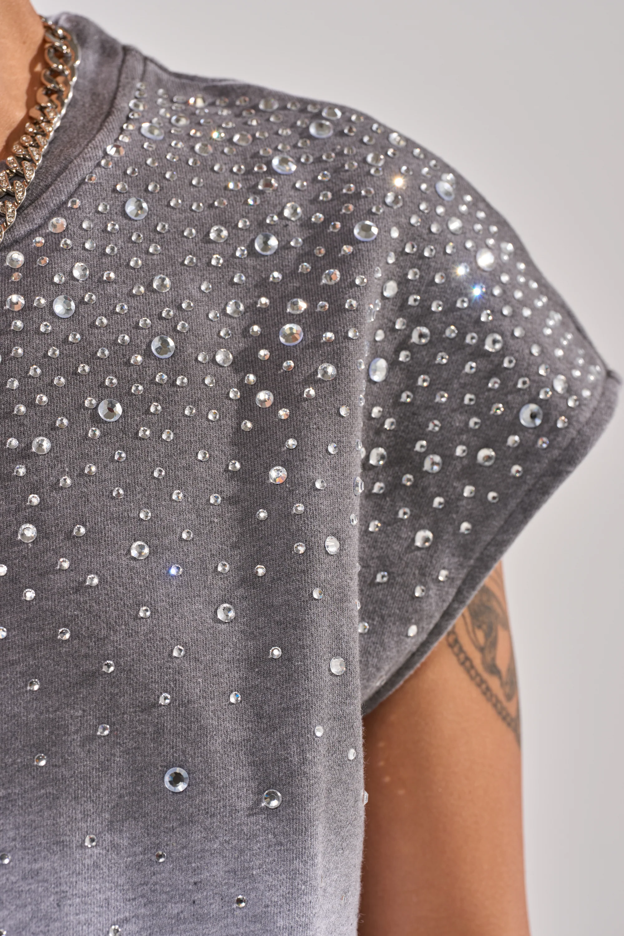 NIGHT SKY RHINESTONE TEE - Image 7