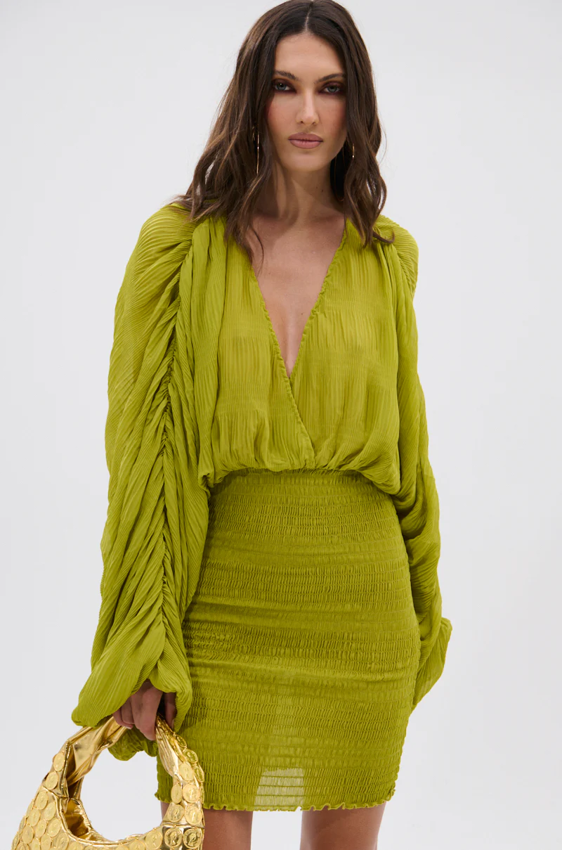 NIGHTS LIKE THIS CHIFFON MINI DRESS - Image 3
