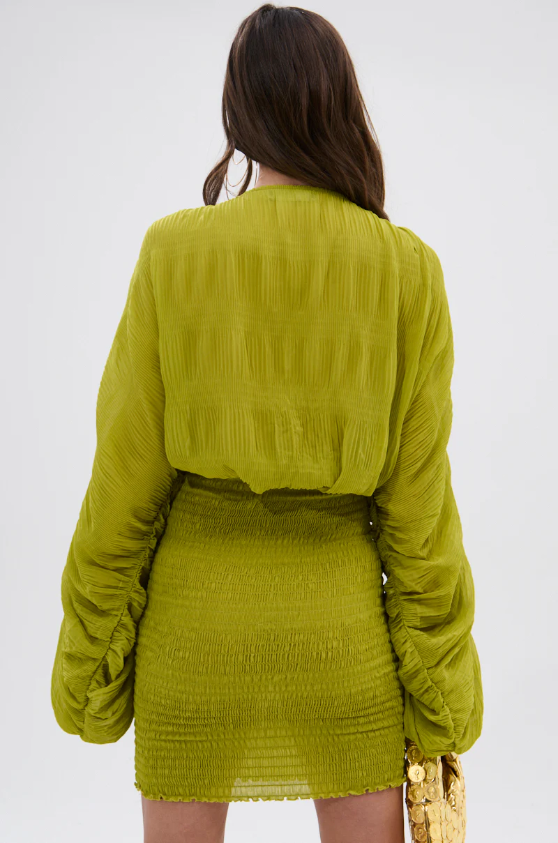 NIGHTS LIKE THIS CHIFFON MINI DRESS - Image 5