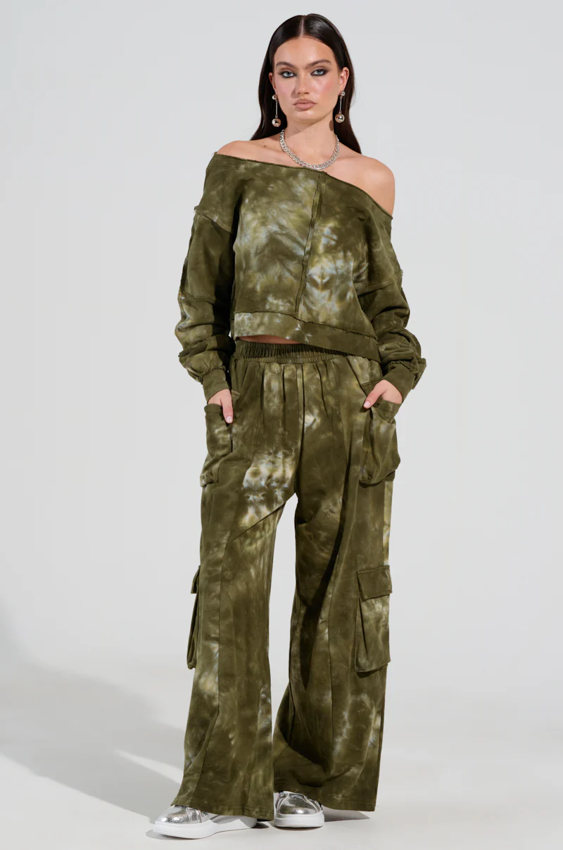 NINA CARGO SWEATPANT