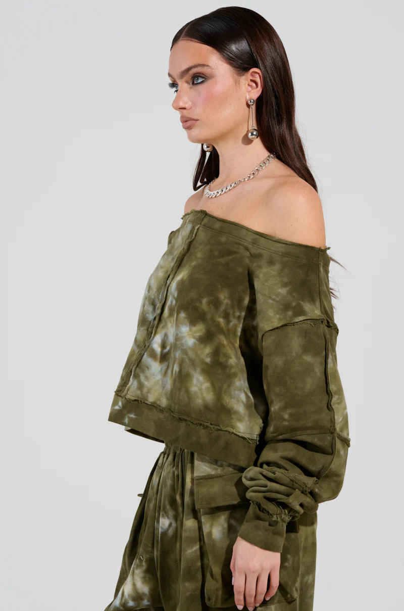 NINA CROPPED SWEATSHIRT - Image 3