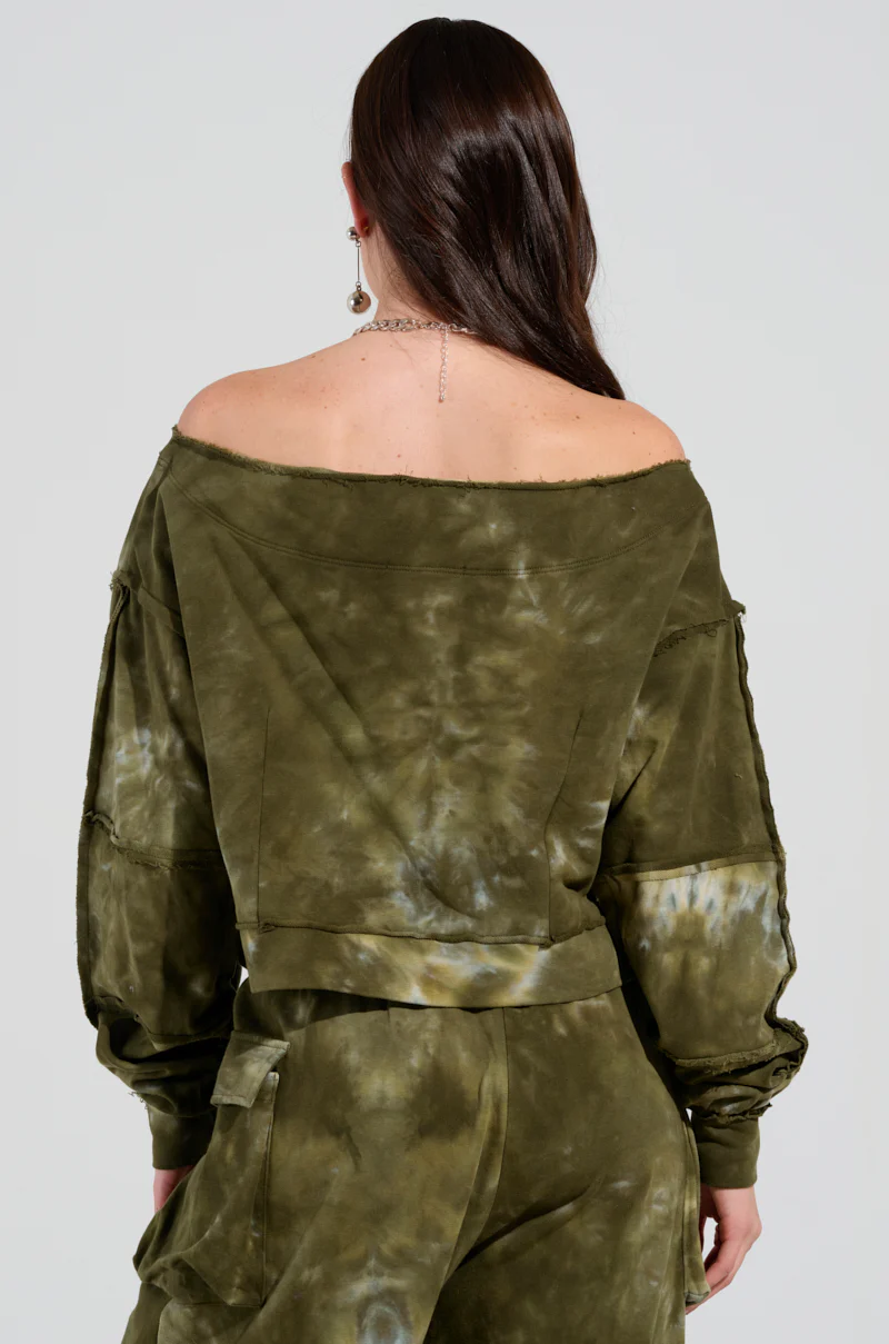 NINA CROPPED SWEATSHIRT - Image 4