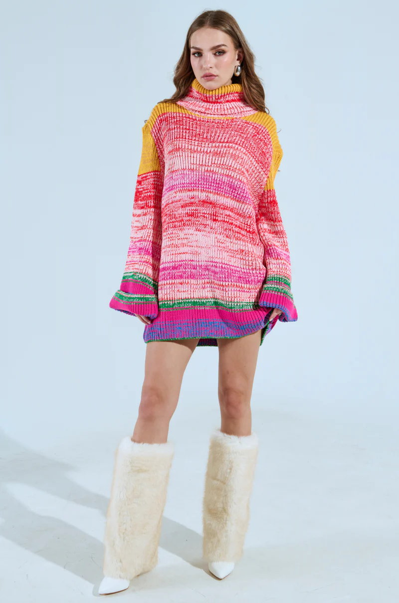 NO EFFORT NEEDED KNIT MINI DRESS - Image 5