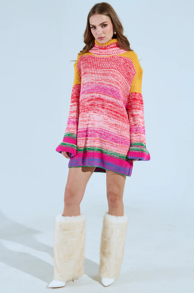 NO EFFORT NEEDED KNIT MINI DRESS - Image 6