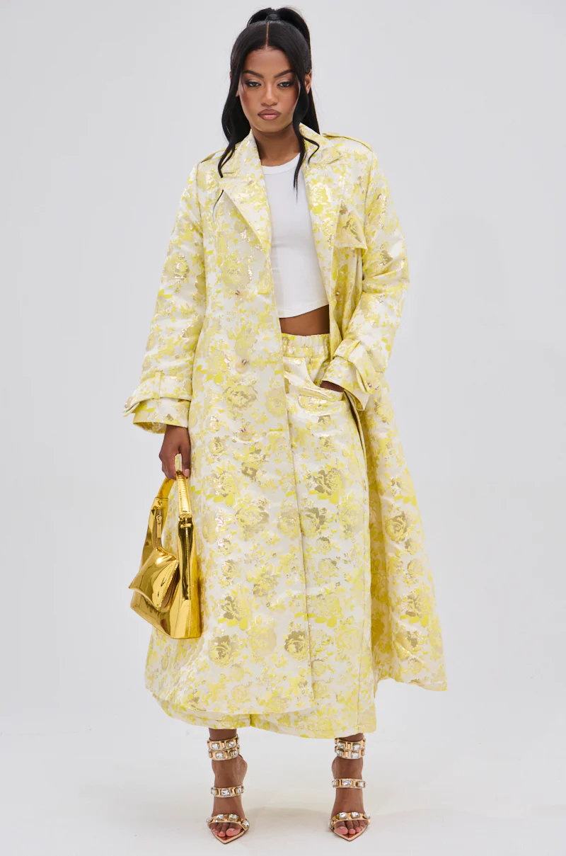 NO EXPECTATIONS CROPPED BROCADE PANTS - Image 7