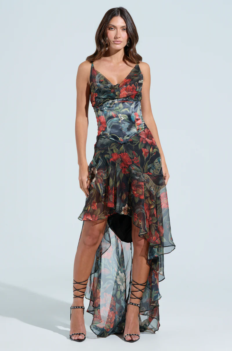 NO ONE LIKE ME PRINTED MIDI DRESS - Image 2