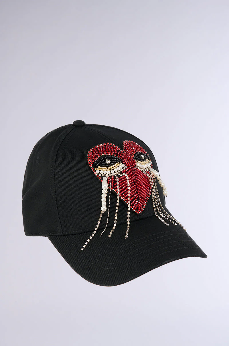 NO TEARS EMBELLISHED HAT - Image 3