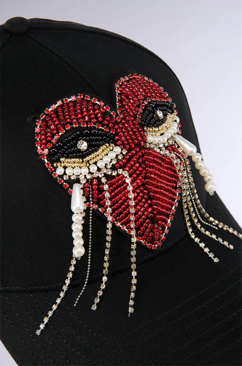 NO TEARS EMBELLISHED HAT - Image 4