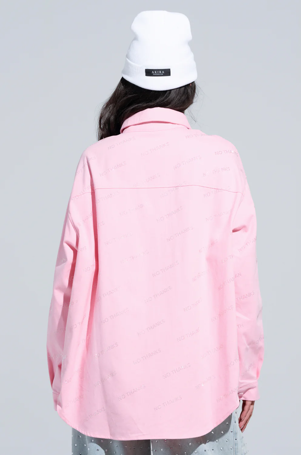 NO THANKS BUTTON DOWN TOP - Image 3
