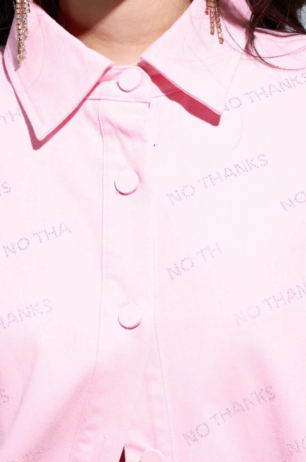 NO THANKS BUTTON DOWN TOP - Image 5