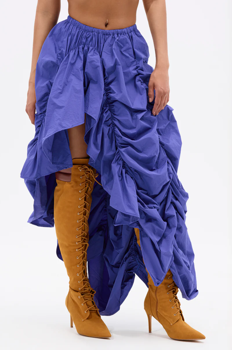 NOT ABOUT IT RUCHED MIDI SKIRT - Image 3