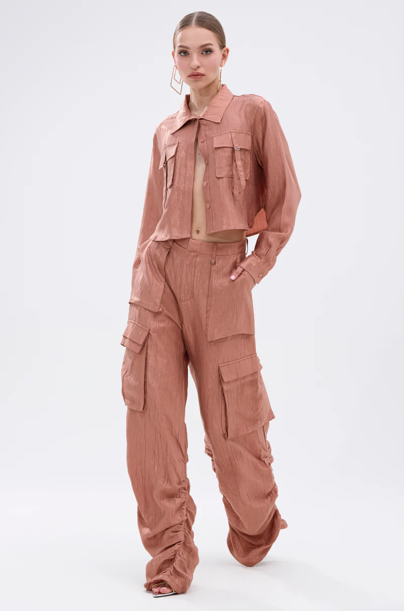 NOT ALONE BUTTON DOWN TOP - Image 6