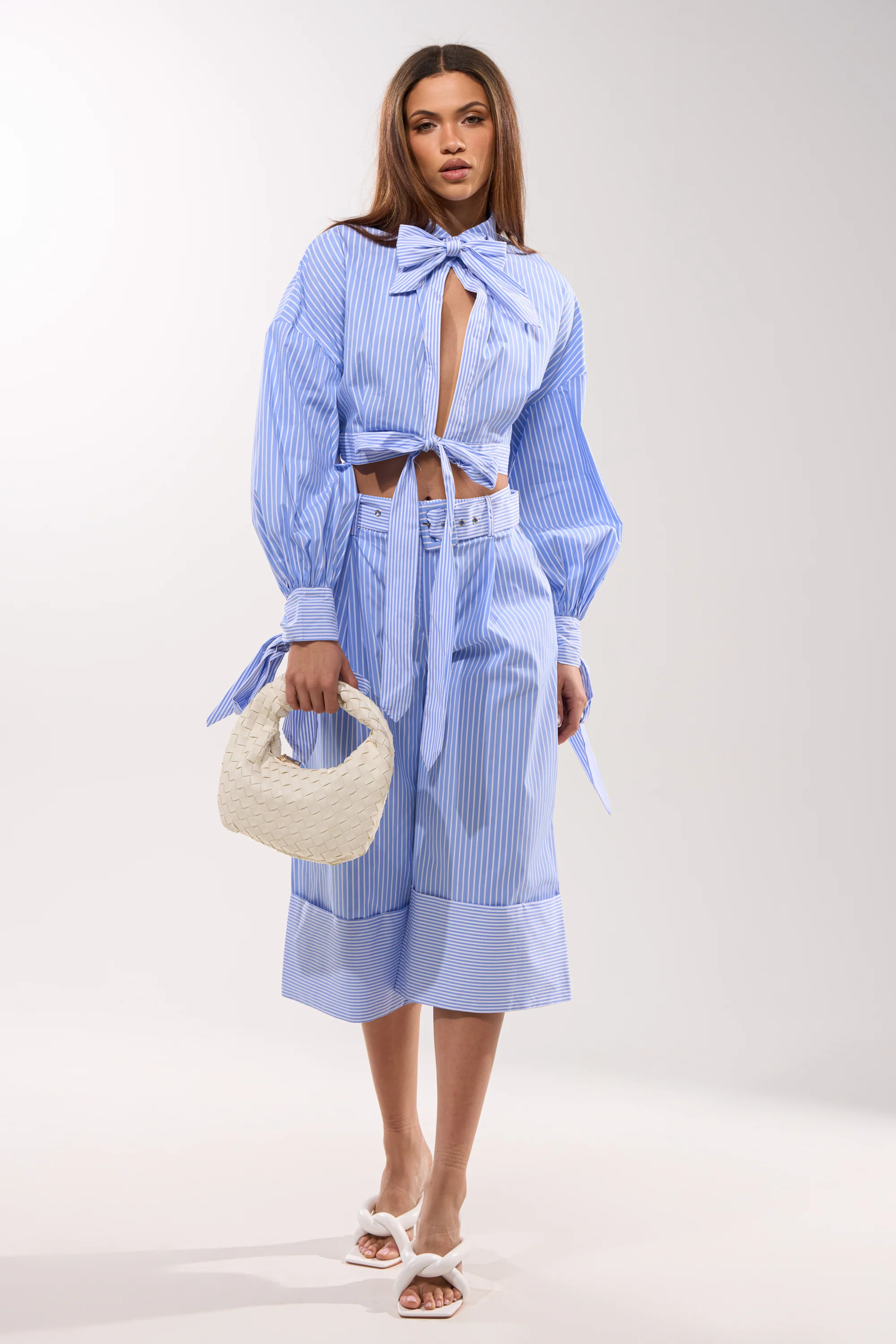 NOT LIKE ANYONE ELSE POPLIN BLOUSE - Image 6