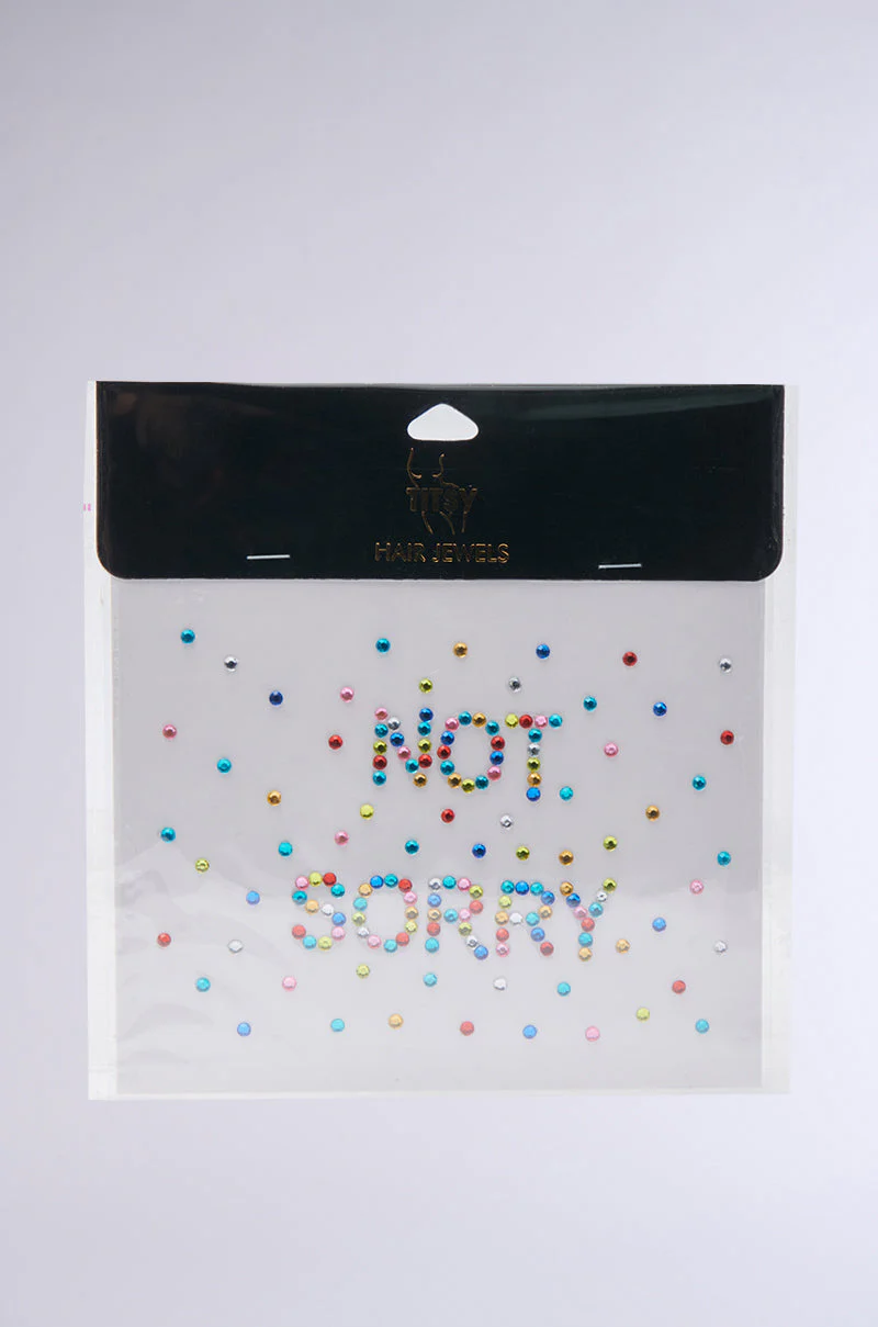 NOT SORRY HAIR GEMS - Image 3
