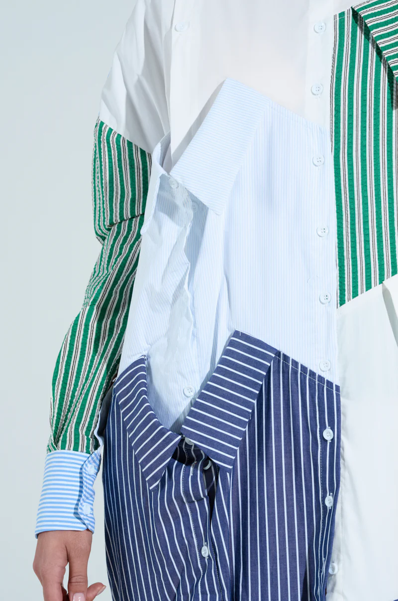 NOT YOUR BOYFRIENDS SHIRT MAXI DRESS - Image 7