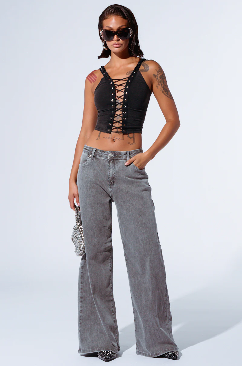 NOTHING BUT LOVE CUTOUT TANK - Image 4