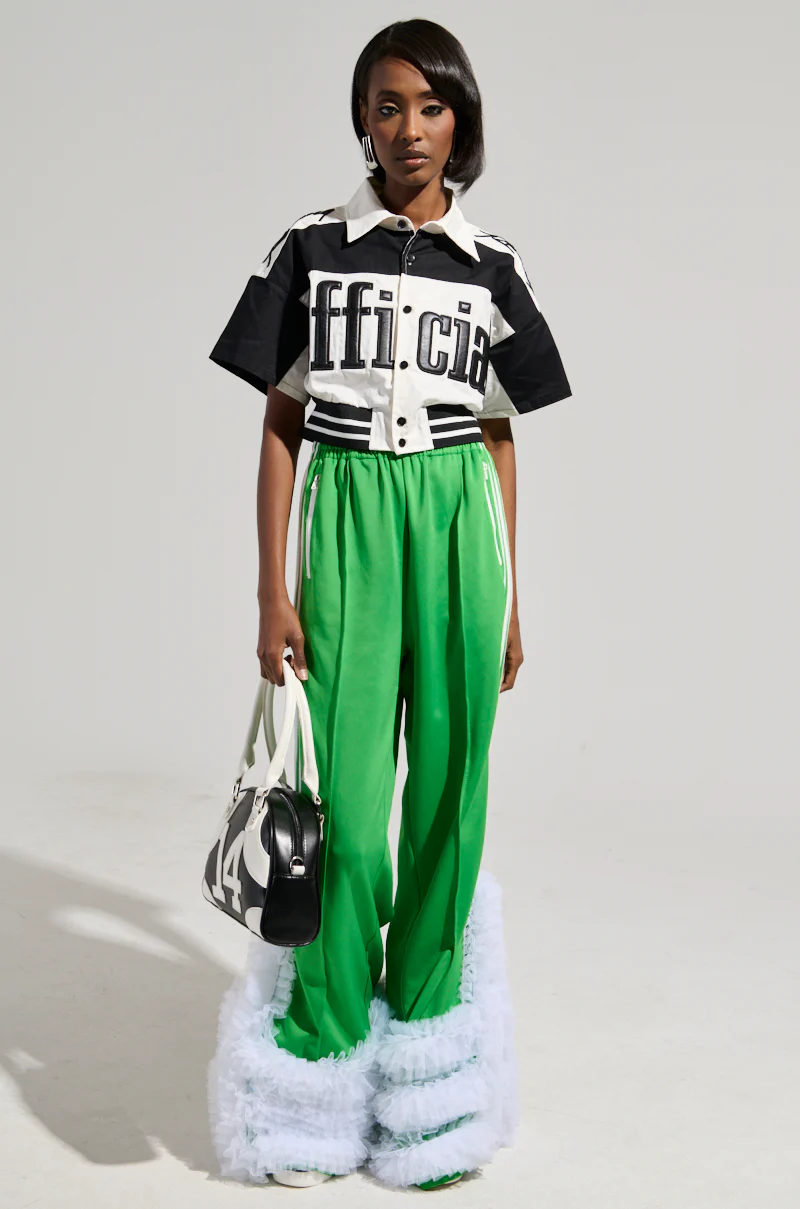 OFFICIAL DUTY CROPPED BUTTON DOWN - Image 5