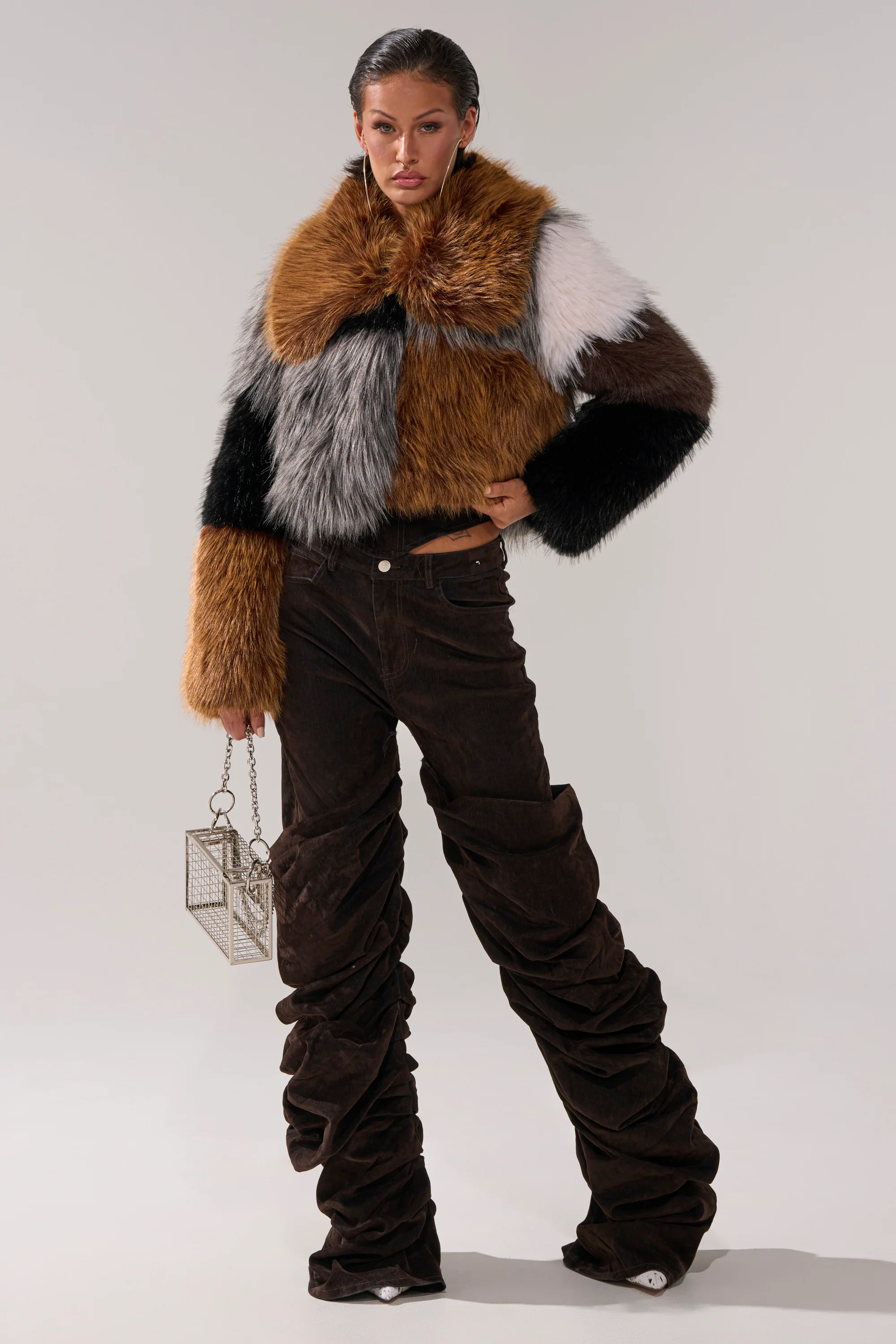 OH BABY VELVET DENIM PANT - Image 7
