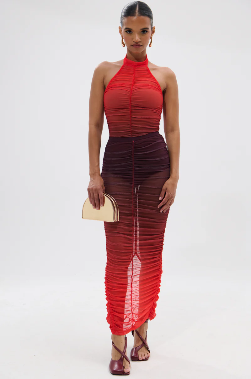 OH FIRE OMBRE MESH BODYSUIT - Image 7