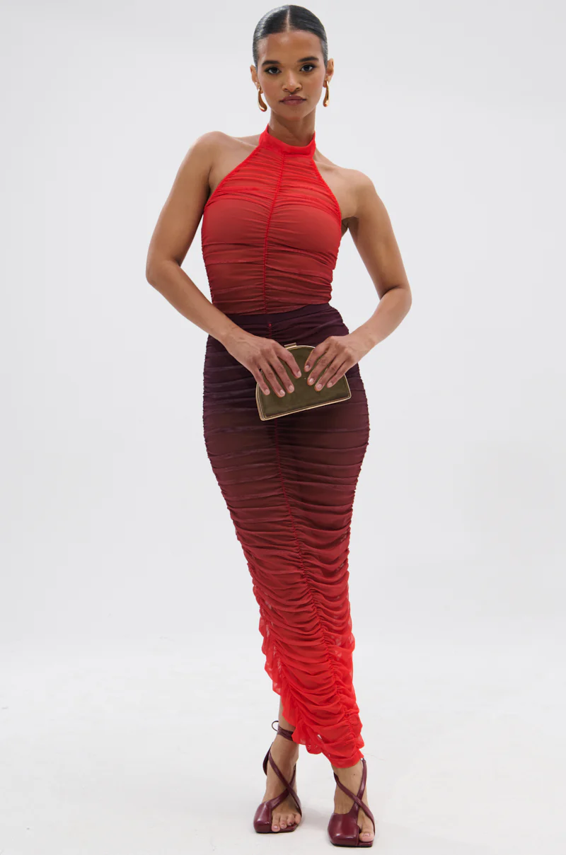 OH FIRE OMBRE MESH BODYSUIT - Image 8