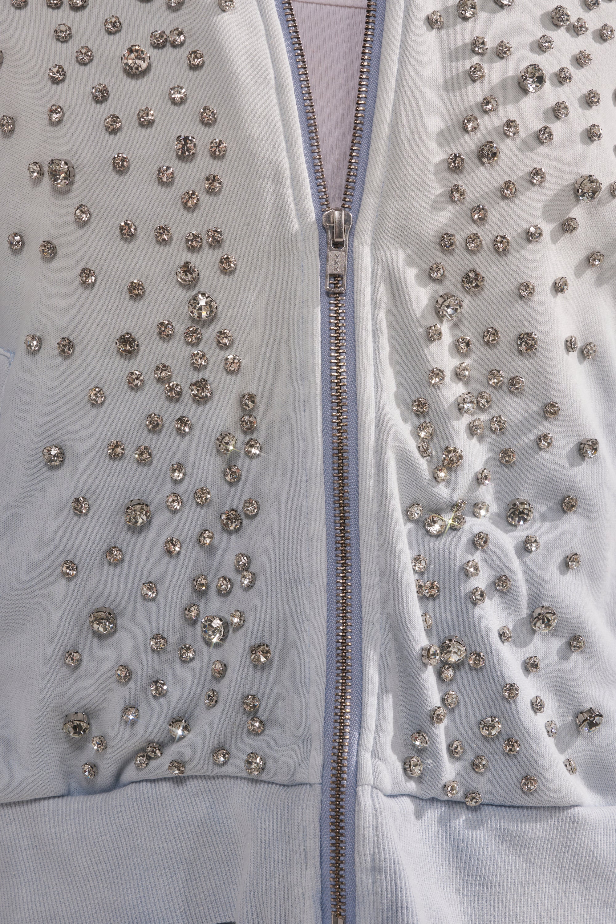 OH HOT DAMN EMBELLISHED ZIP UP SWEATSHIRT - Image 10