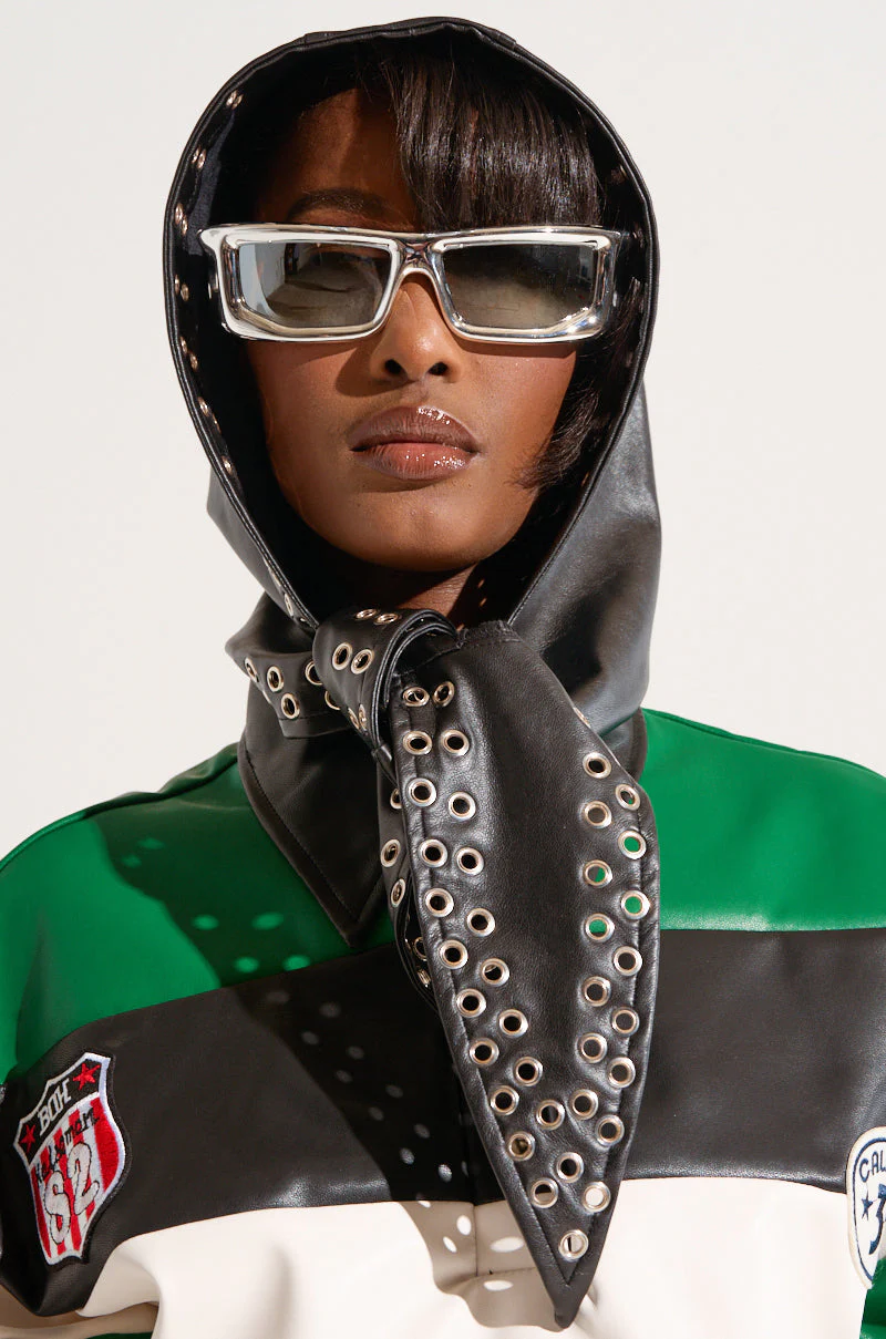 OH SO CHIC PU HEAD SCARF - Image 10