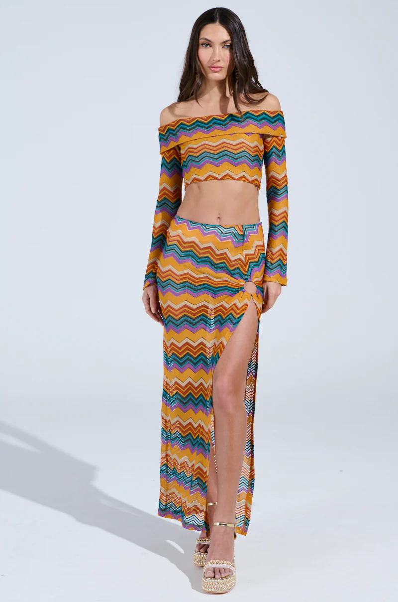OH SO ZIGGY CROCHET OFF THE SHOULDER TOP - Image 6