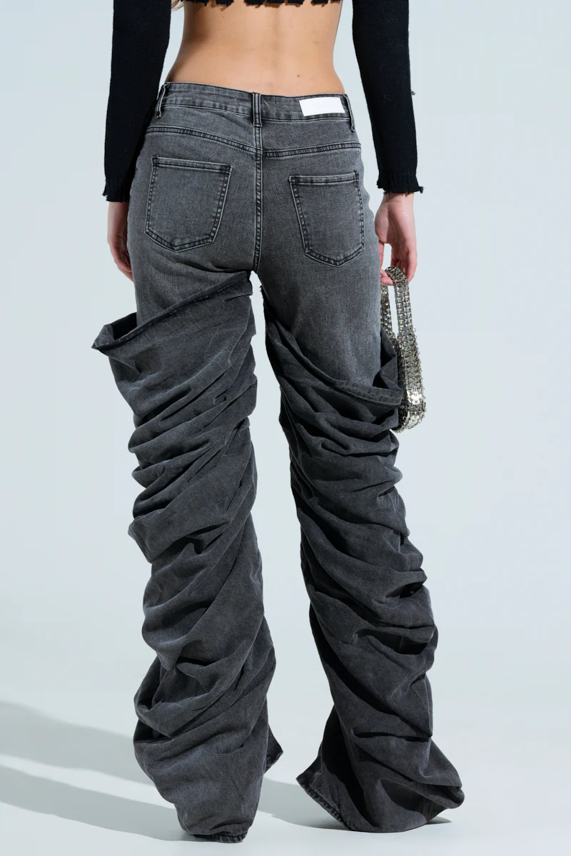 OH YEAH BABY BLACK WASH DENIM PANT - Image 5