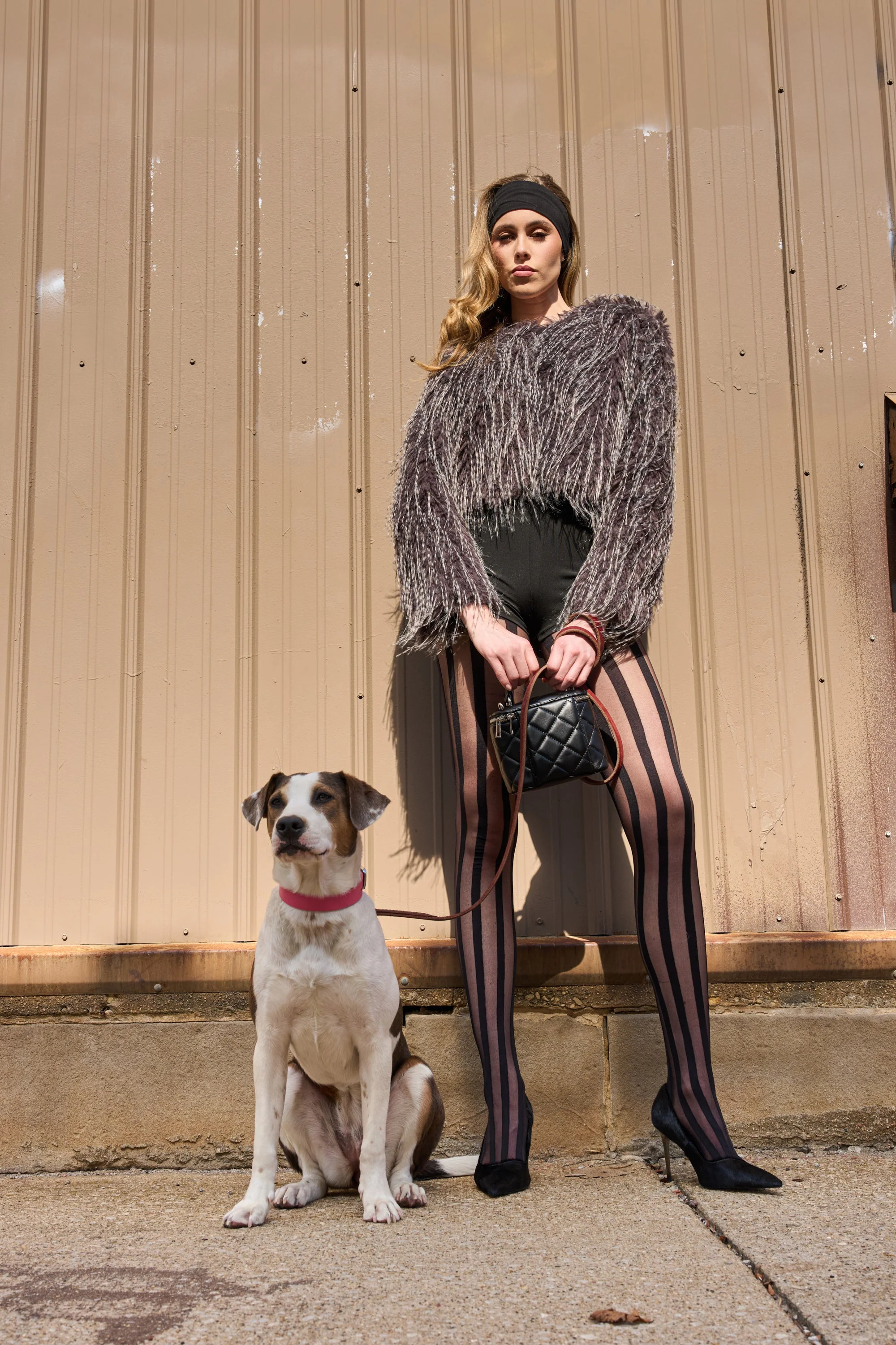 OH YES STRIPE TIGHTS - Image 2