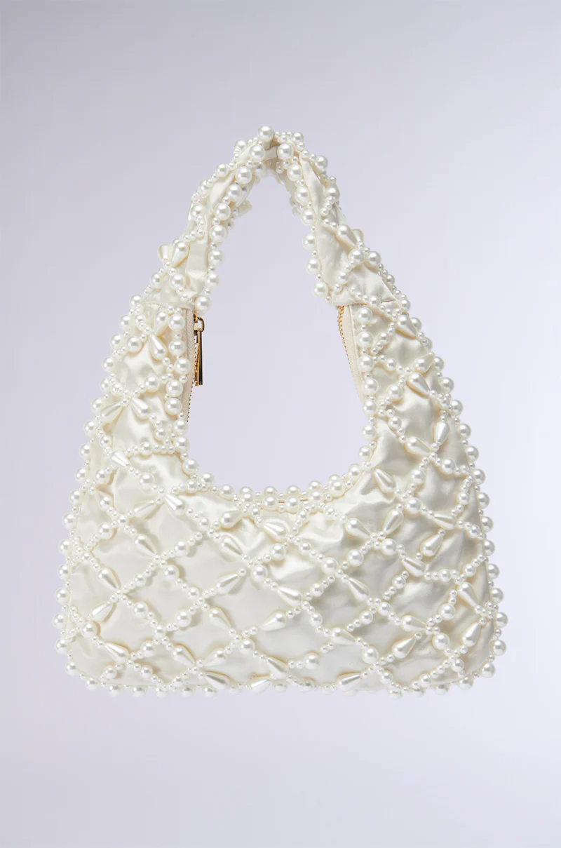 OLD MONEY PEARL EMBELLISHED PURSE - Image 2