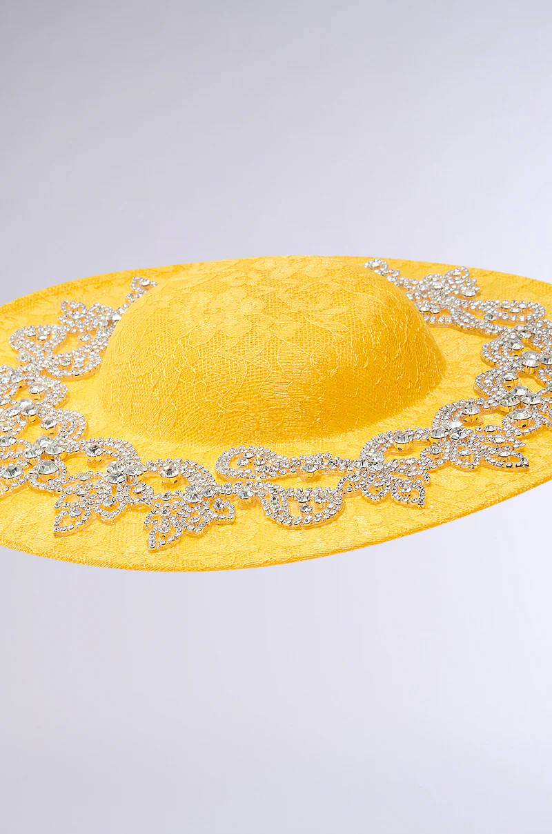 OLD MONEY RHINESTONE CLIP ON HAT - Image 6