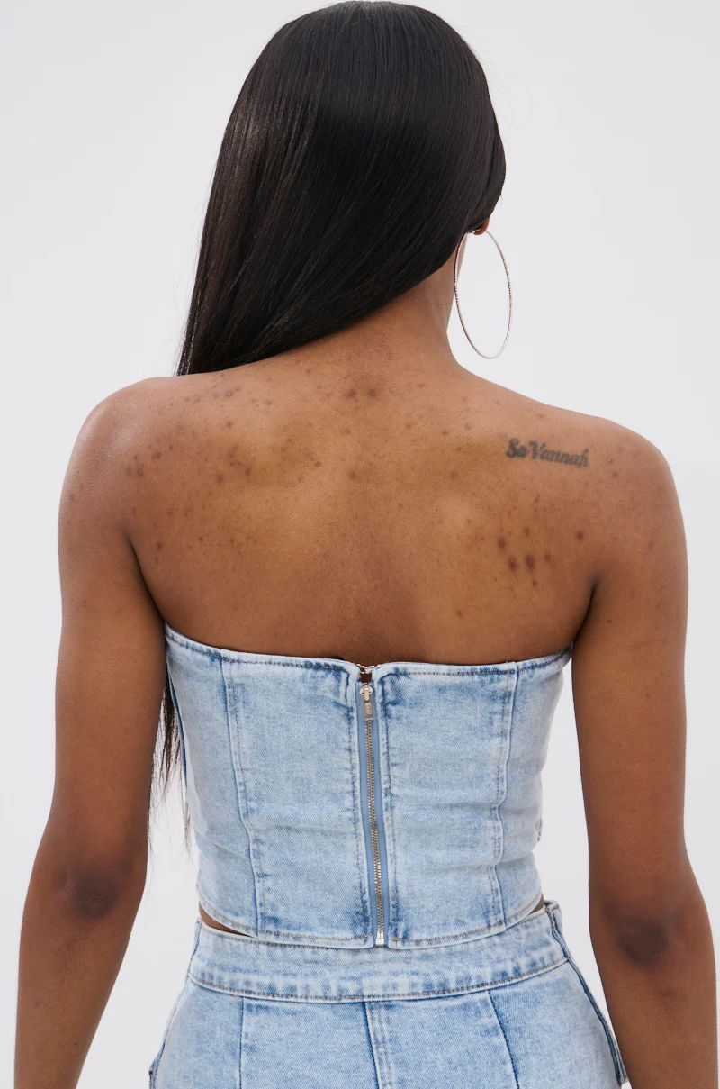OLIVIA DENIM CORSET - Image 4