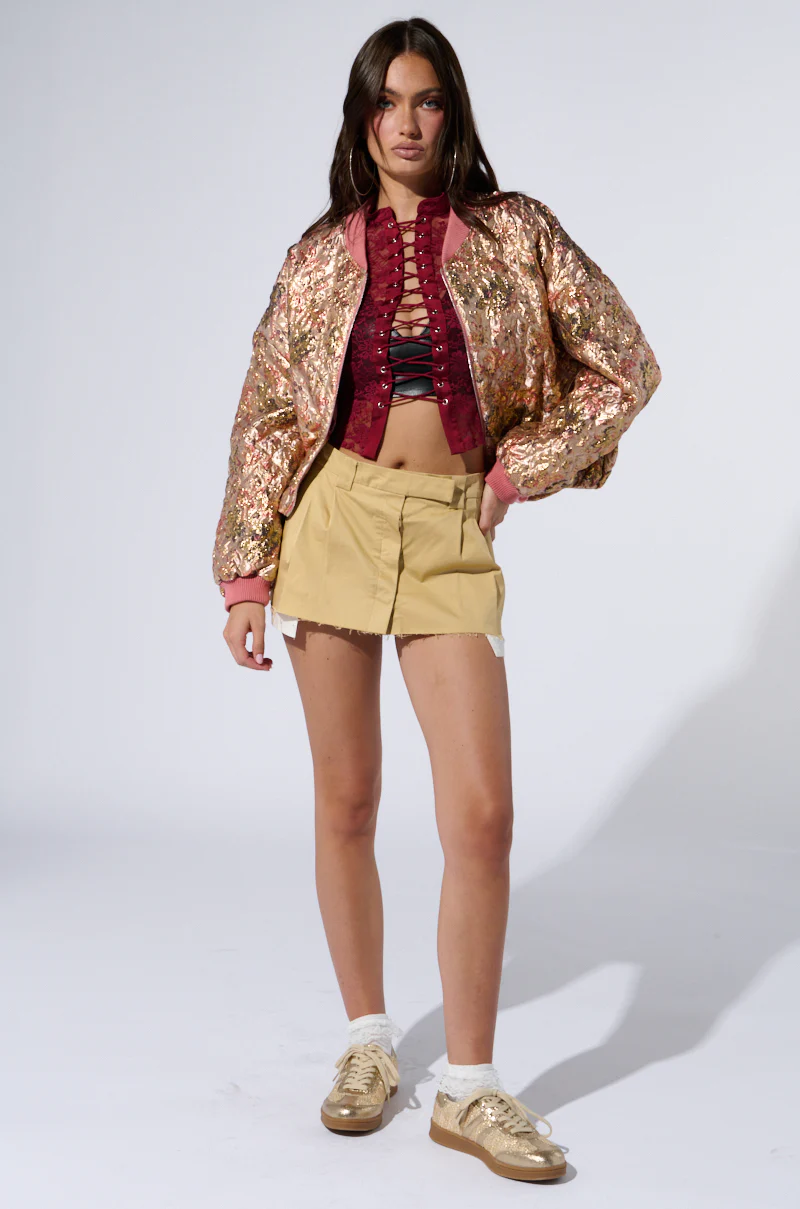 OLLARI BROCADE BOMBER - Image 6