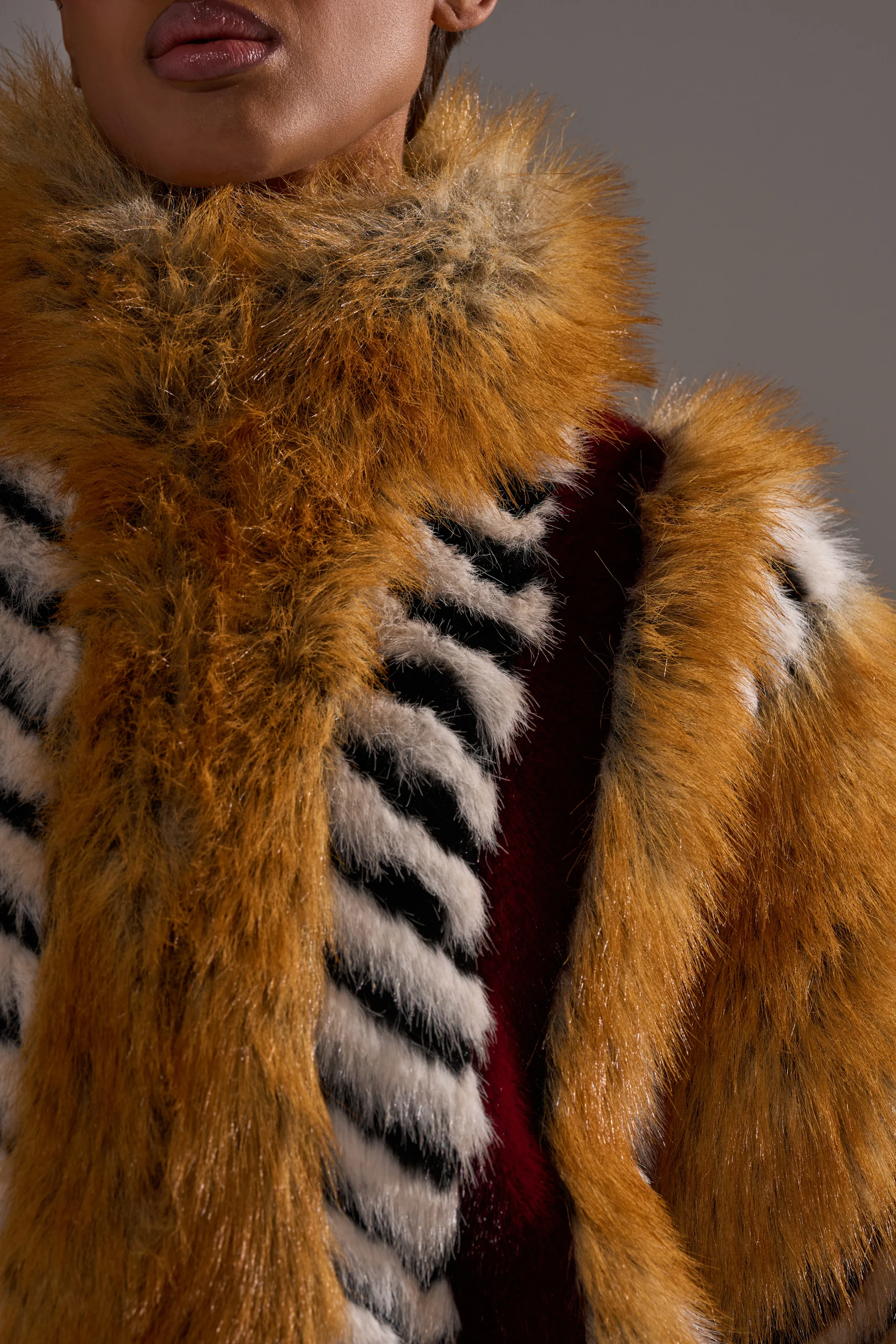 OLYMPIA PANELED FAUX FUR - Image 11